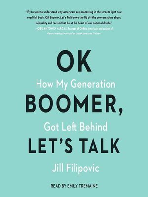cover image of Ok Boomer, Let's Talk